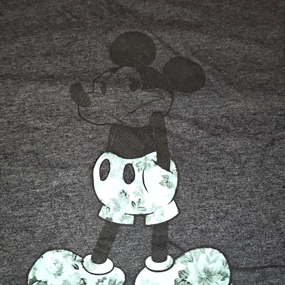 Disney Woman's T Shirt In Size M,Dark Gray - Picture 2 of 5